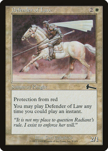 Defender of Law - Flash