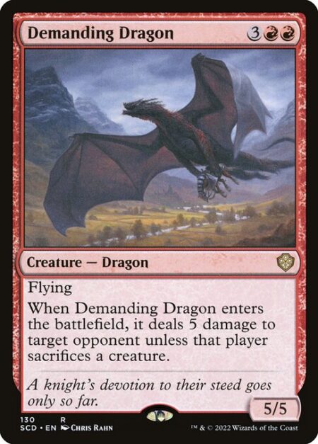 Demanding Dragon - Flying