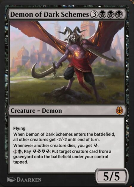 Demon of Dark Schemes - Flying