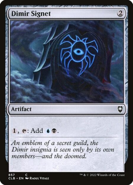 Dimir Signet - {1}