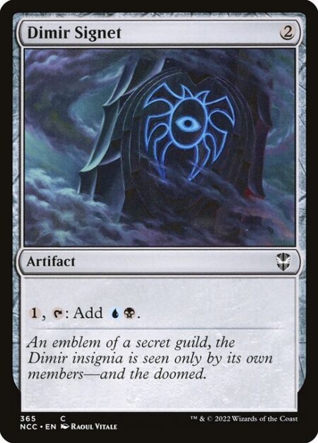 Dimir Signet - {1}