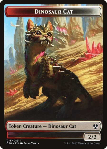 Dinosaur Cat -