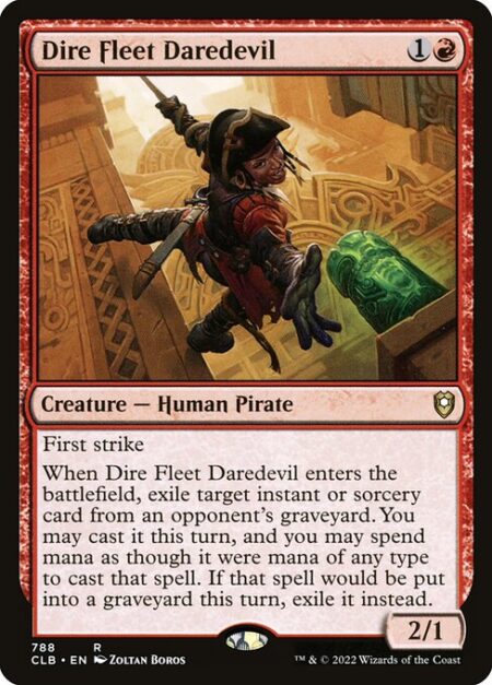 Dire Fleet Daredevil - First strike