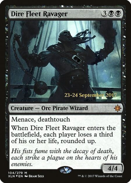 Dire Fleet Ravager - Menace