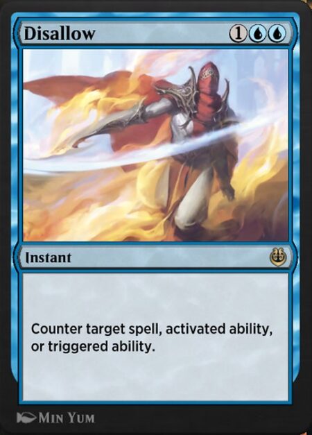 Disallow - Counter target spell