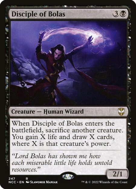 Disciple of Bolas - When Disciple of Bolas enters the battlefield