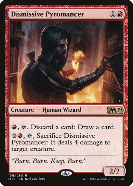 Dismissive Pyromancer - {R}