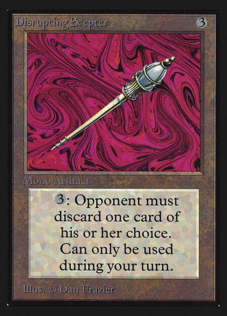 Disrupting Scepter - {3}