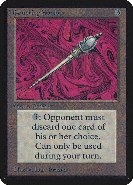 Disrupting Scepter - {3}