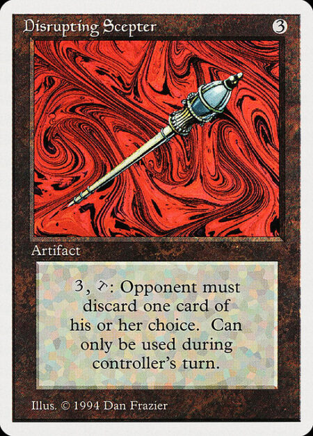 Disrupting Scepter - {3}