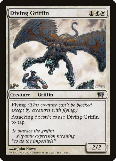 Diving Griffin - Flying