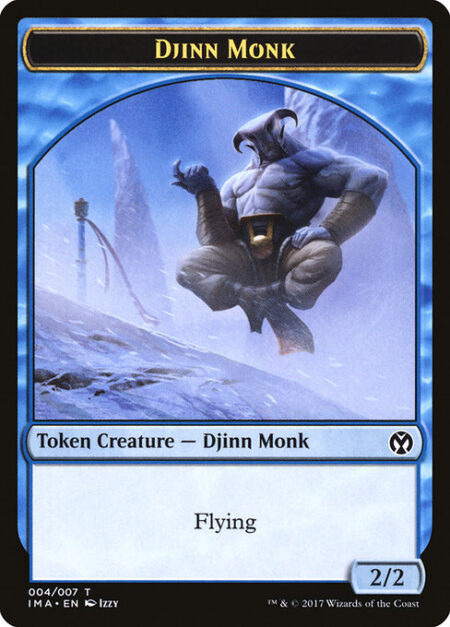 Djinn Monk - Flying