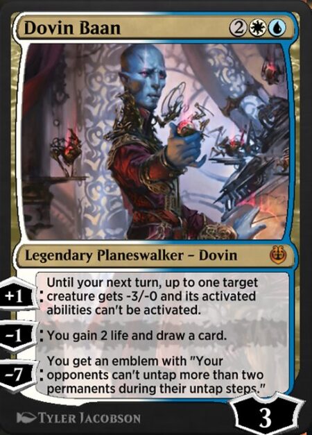 Dovin Baan - +1: Until your next turn