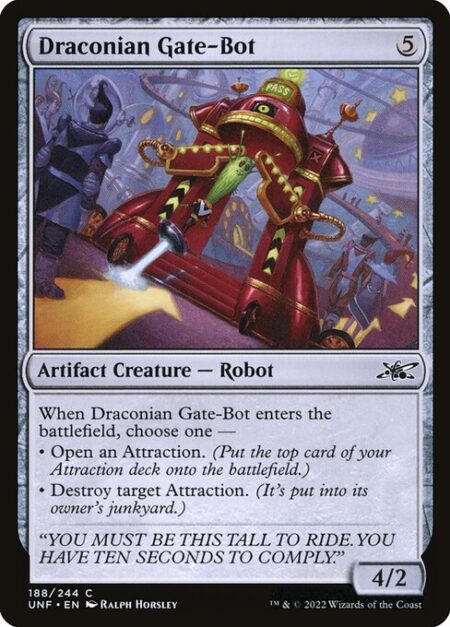 Draconian Gate-Bot - When Draconian Gate-Bot enters