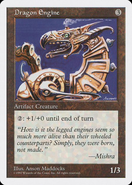 Dragon Engine - {2}: Dragon Engine gets +1/+0 until end of turn.