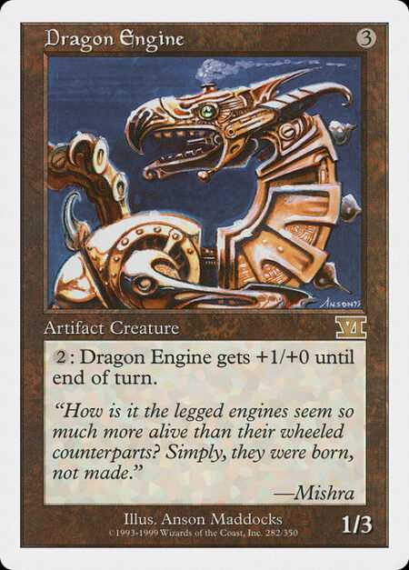 Dragon Engine - {2}: Dragon Engine gets +1/+0 until end of turn.