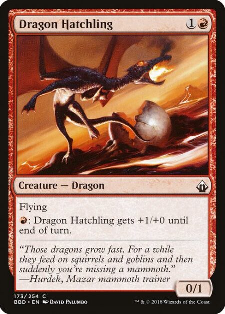 Dragon Hatchling - Flying