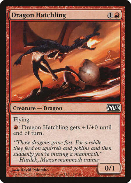 Dragon Hatchling - Flying