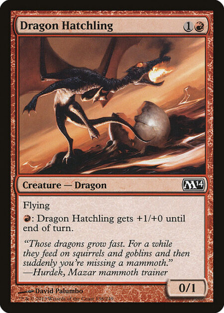 Dragon Hatchling - Flying