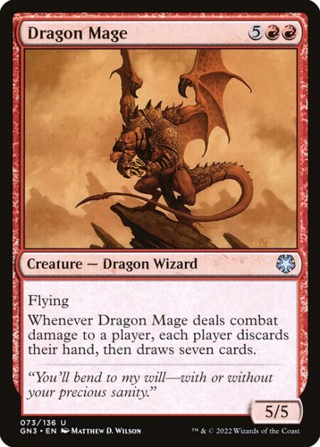 Dragon Mage - Flying