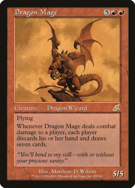 Dragon Mage - Flying