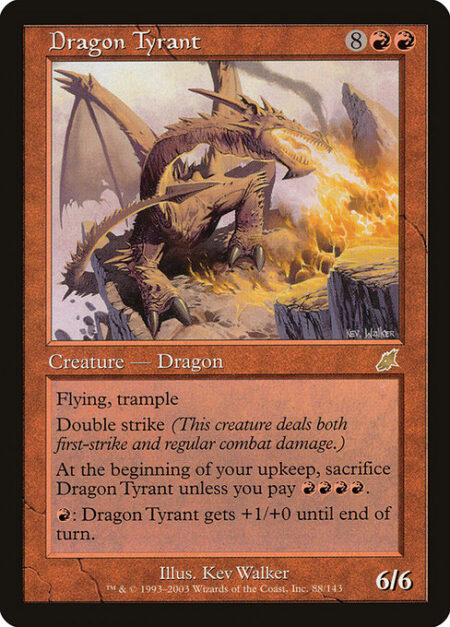 Dragon Tyrant - Flying