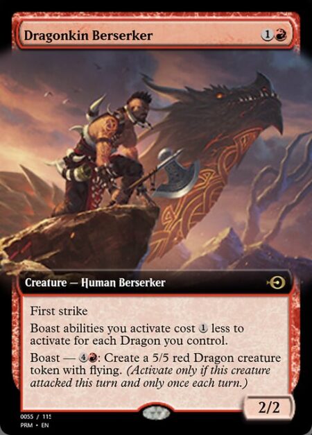 Dragonkin Berserker - First strike