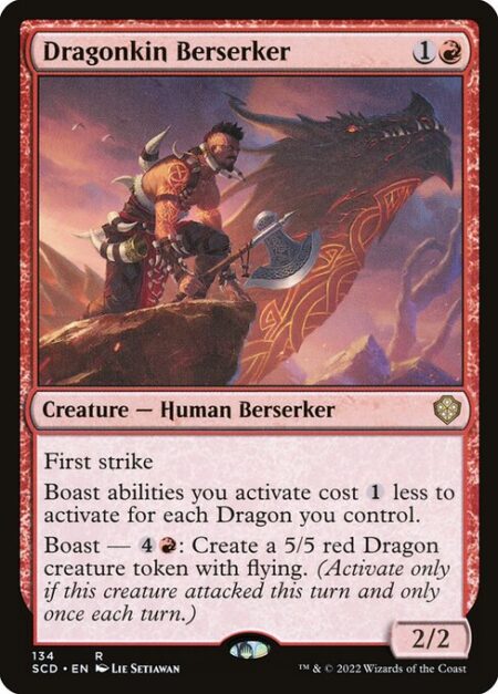 Dragonkin Berserker - First strike