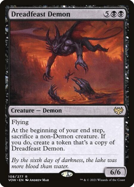 Dreadfeast Demon - Flying