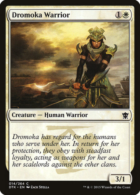 Dromoka Warrior -