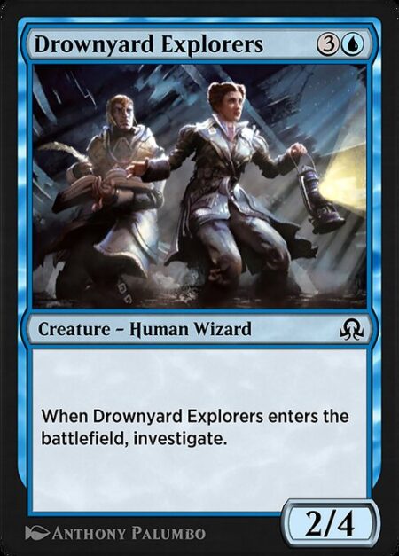 Drownyard Explorers - When Drownyard Explorers enters