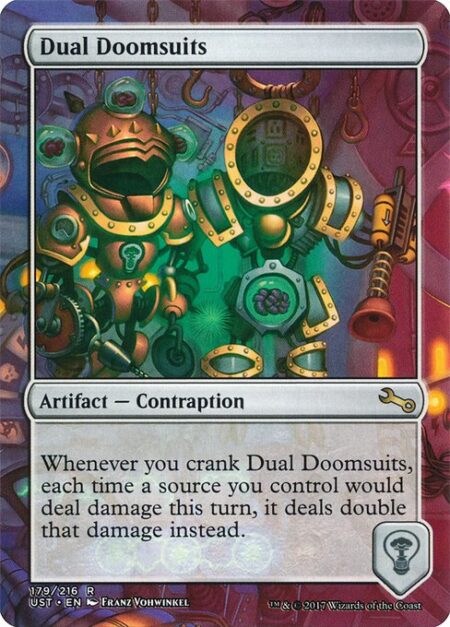 Dual Doomsuits - Whenever you crank Dual Doomsuits