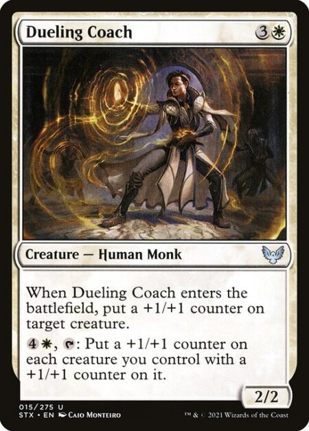 Dueling Coach - When Dueling Coach enters the battlefield