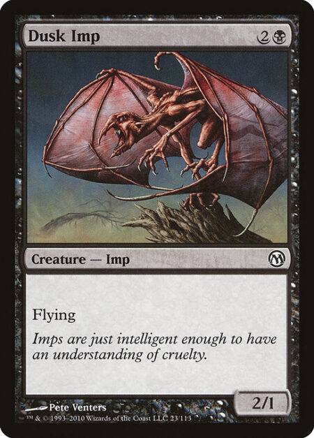 Dusk Imp - Flying