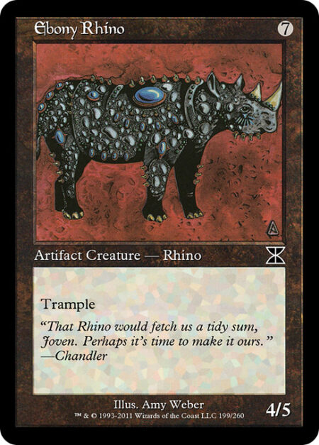 Ebony Rhino - Trample