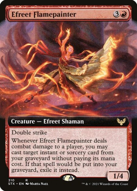 Efreet Flamepainter - Double strike