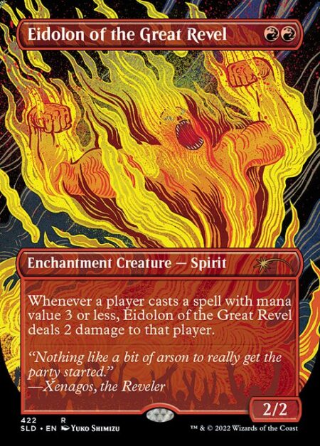 Eidolon of the Great Revel - Whenever a player casts a spell with mana value 3 or less