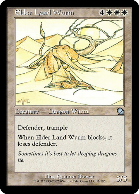 Elder Land Wurm - Defender
