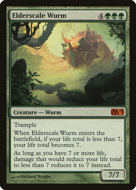 Elderscale Wurm - Trample