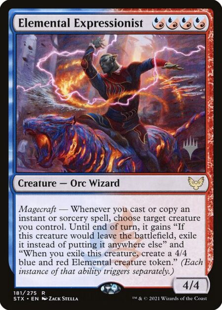 Elemental Expressionist - Magecraft — Whenever you cast or copy an instant or sorcery spell