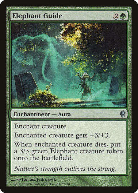 Elephant Guide - Enchant creature