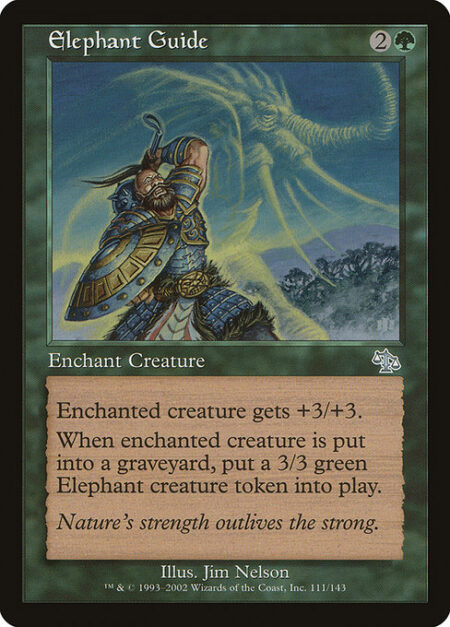 Elephant Guide - Enchant creature