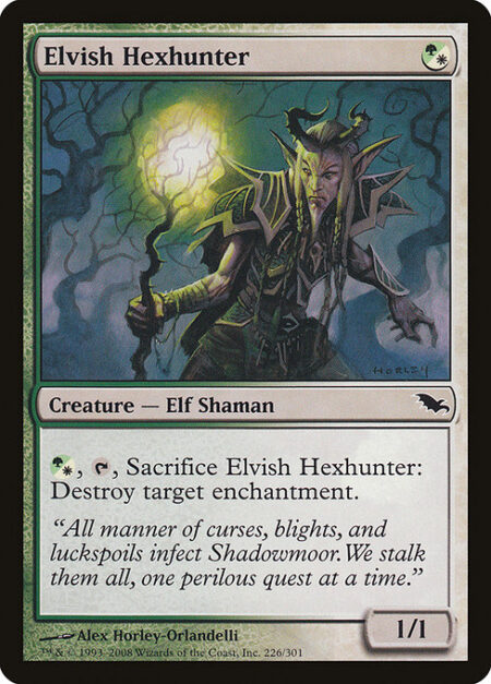 Elvish Hexhunter - {G/W}