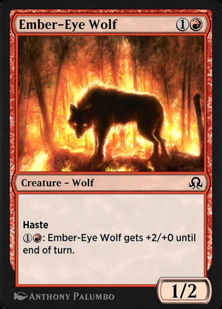 Ember-Eye Wolf - Haste