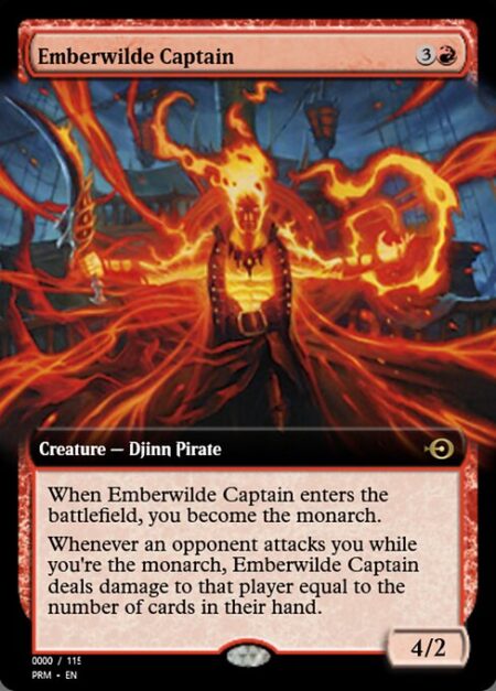 Emberwilde Captain - When Emberwilde Captain enters