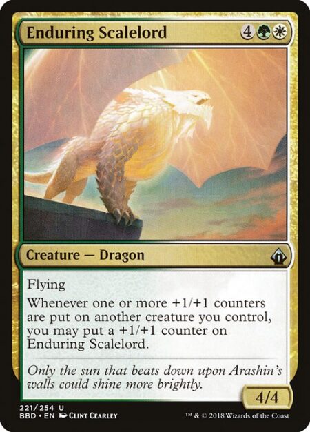 Enduring Scalelord - Flying