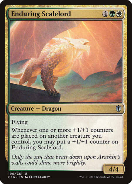 Enduring Scalelord - Flying