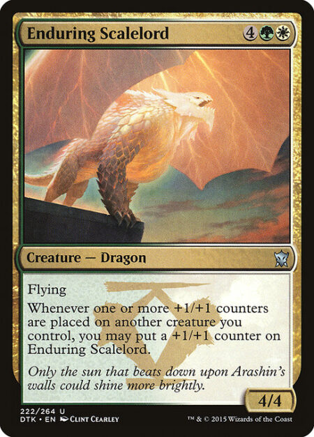 Enduring Scalelord - Flying