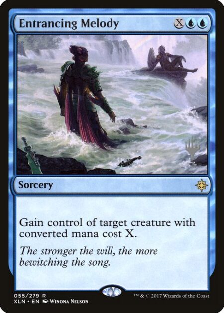 Entrancing Melody - Gain control of target creature with mana value X.