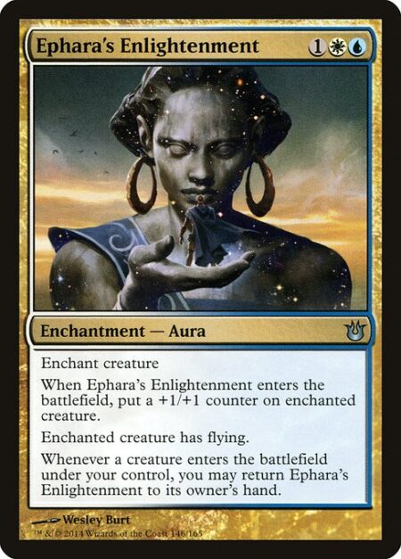 Ephara's Enlightenment - Enchant creature